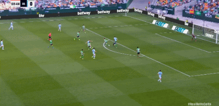 欧冠官方app-半场：贝蒂斯0-1塞尔塔，胡特格拉首开记录